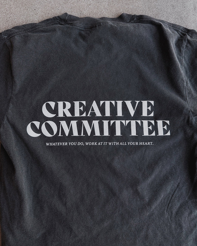 Creative Committee Iron Grey Unisex T-Shirt