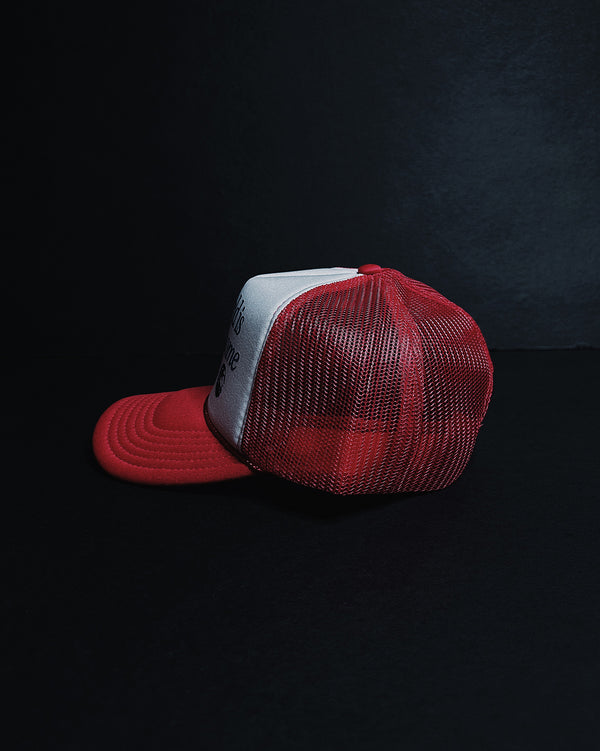 Not Your Home Retro Red Trucker Hat