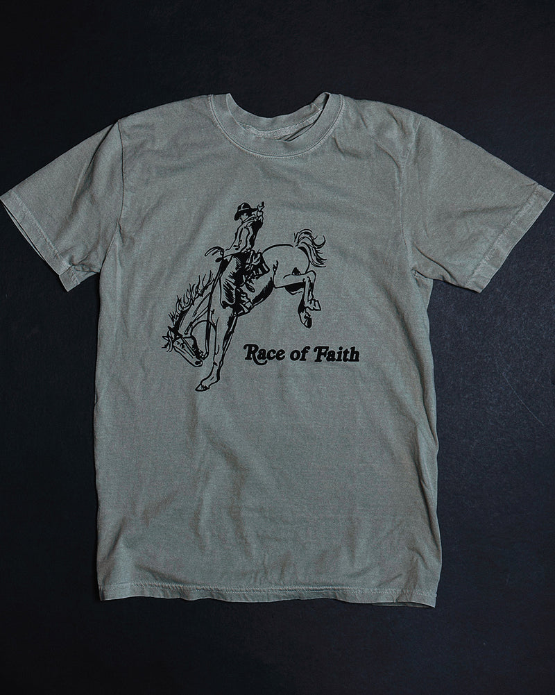Race of Faith Stone Taupe Unisex T-Shirt