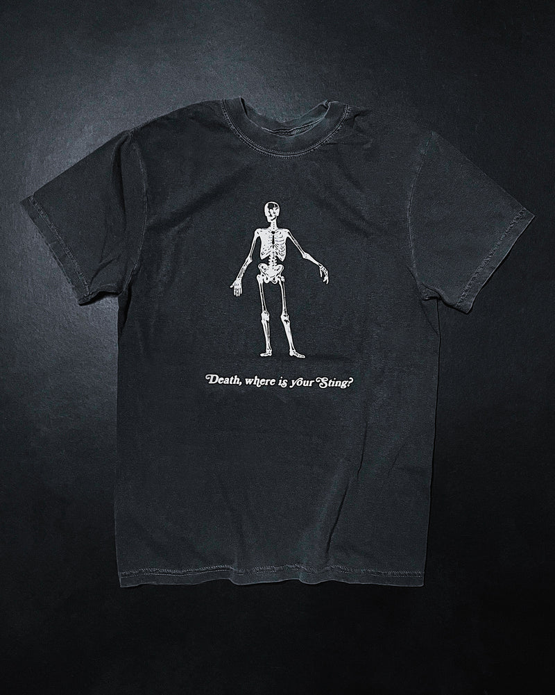 Death Where is Your Sting Timber Grey Unisex T-Shirt