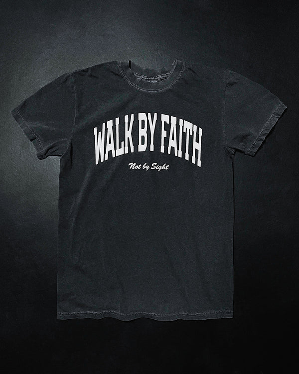 Walk By Faith Timber Grey Unisex T-Shirt