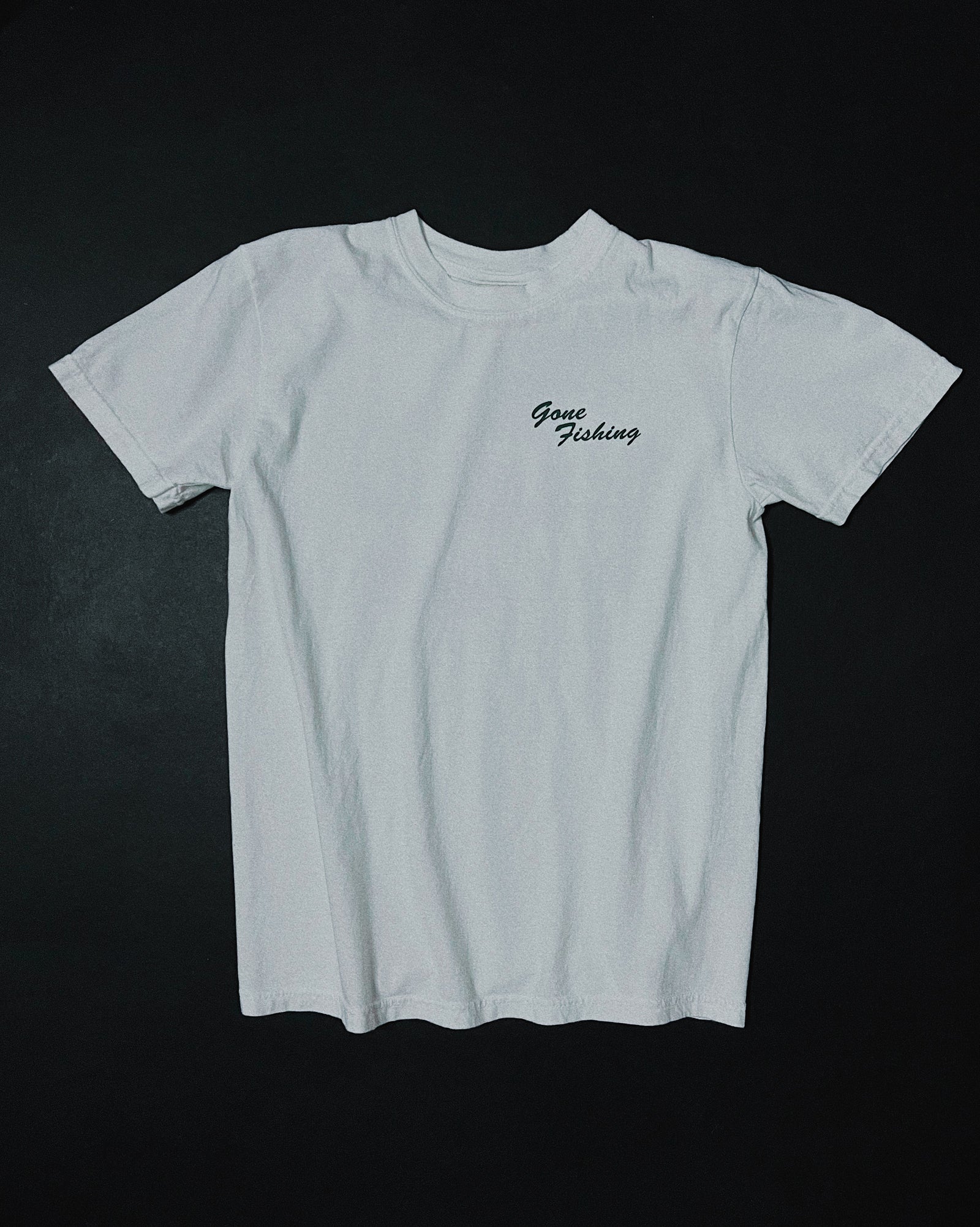 ★KIRSH★ Fishing People Graphic Loose Fit T-Shirt White RAH Fishing Men's Cotton Crew Tee – Morris Lures Hawaii