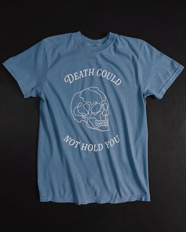 Death Could Not Hold You Arctic Blue Unisex T-Shirt