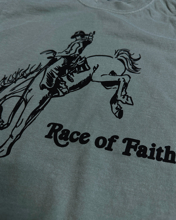 Race of Faith Stone Taupe Unisex T-Shirt