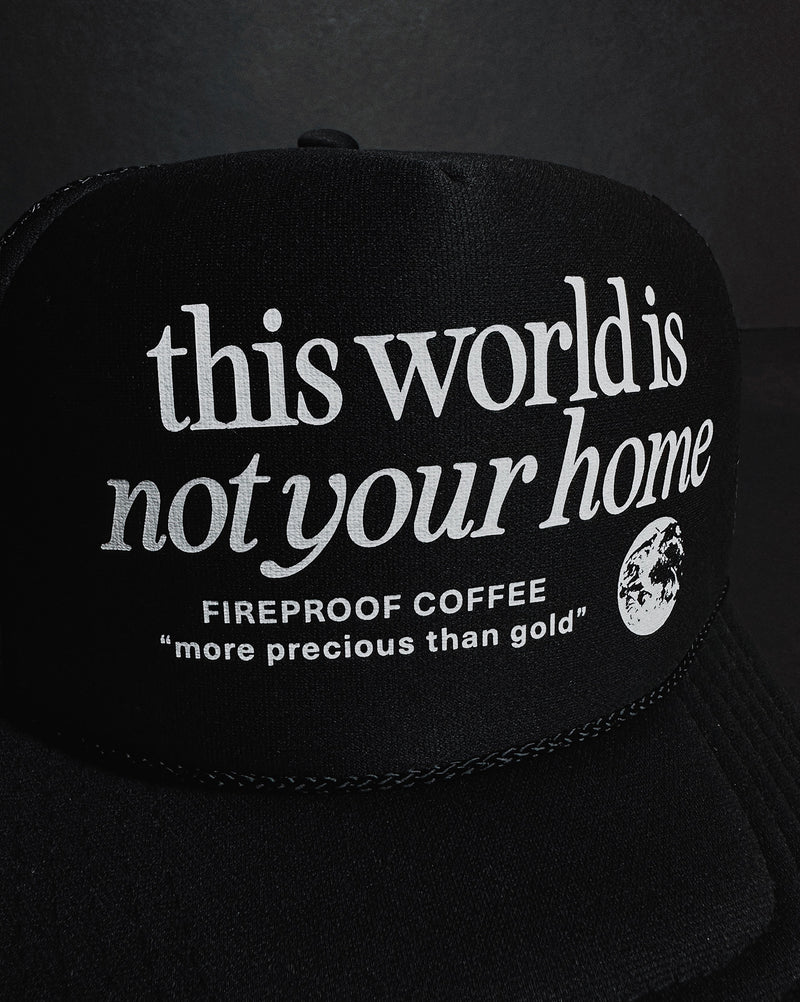 Not Your Home Black Trucker Hat