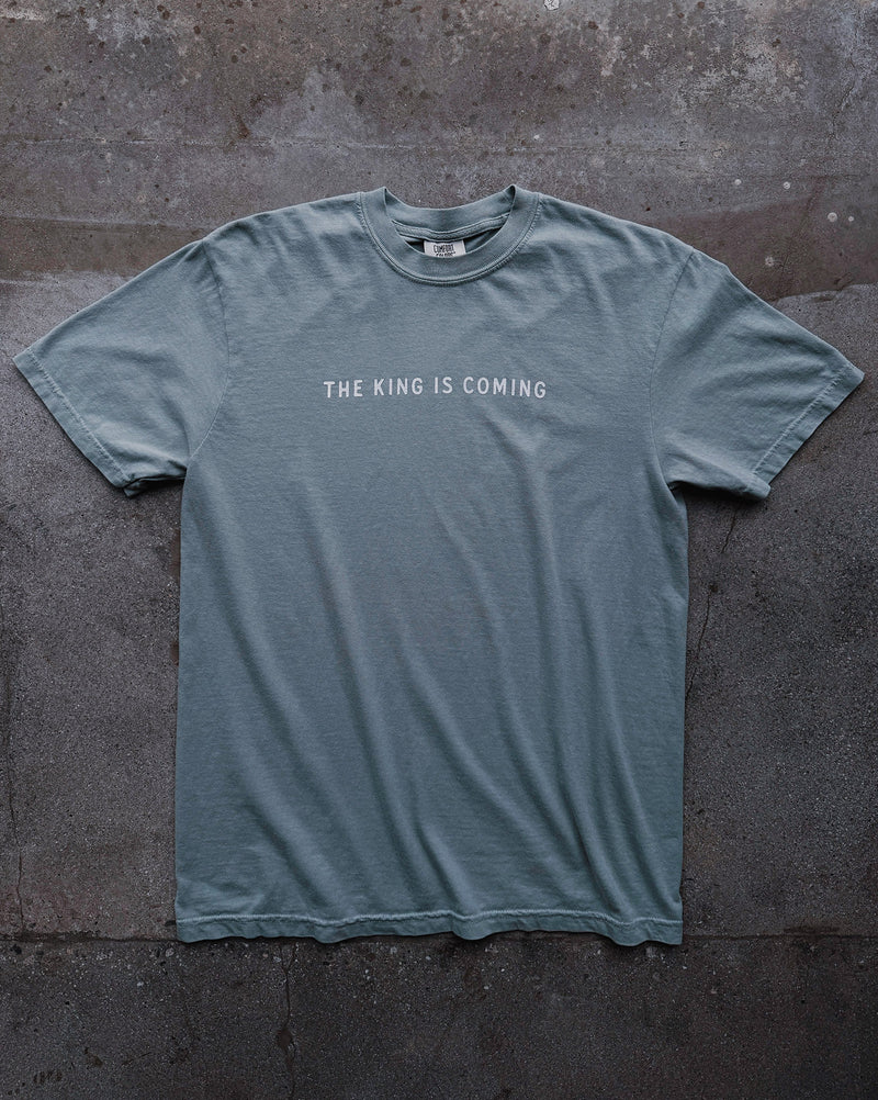 King is Coming Stone Sage Unisex T-Shirt