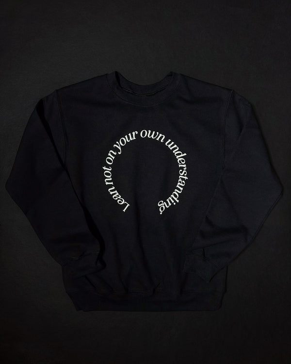 Lean Not Black Unisex Crewneck Sweater
