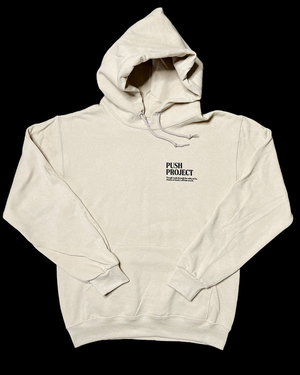 Fear No Evil Powder White Unisex Hoodie Sweater