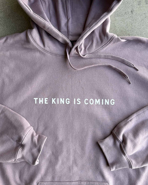 King Is Coming Lavender Haze Unisex Hoodie