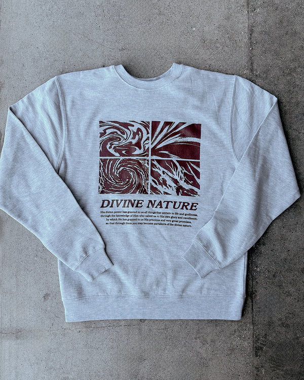 Partakers Imperial Grey Crewneck Sweater