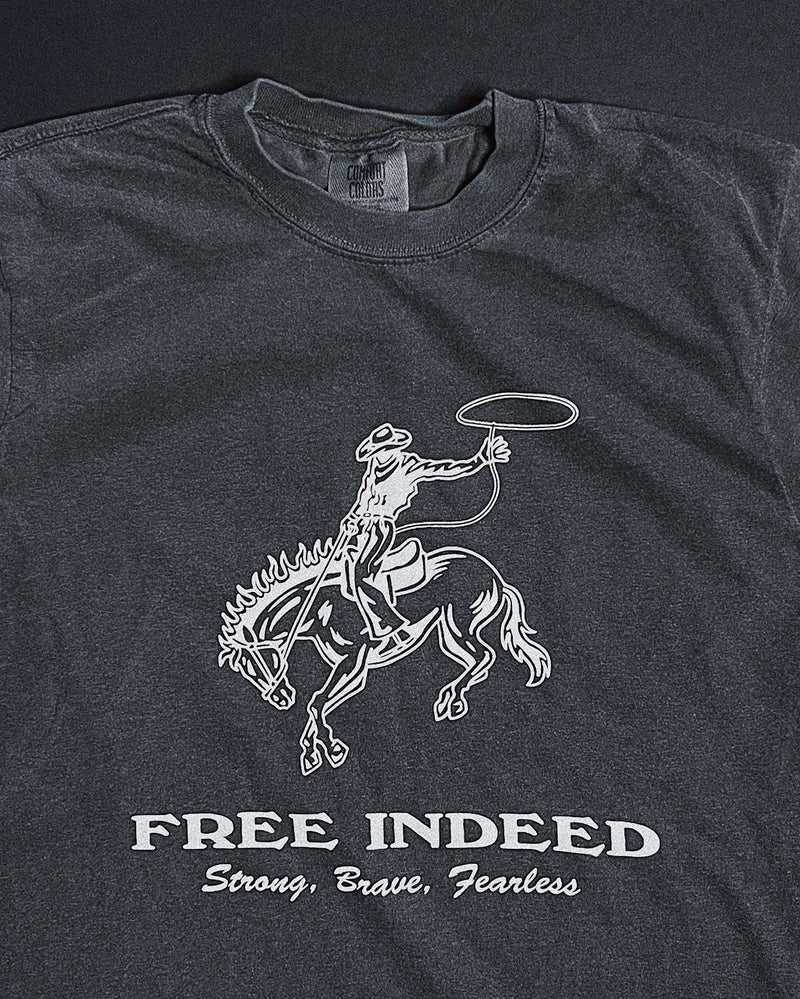 Free Indeed Onyx Grey Unisex T-Shirt