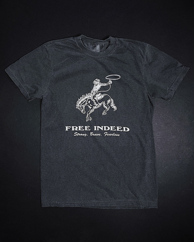 Free Indeed Onyx Grey Unisex T-Shirt