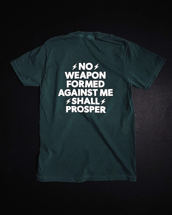 No Weapon Dusty Teal Unisex T-Shirt