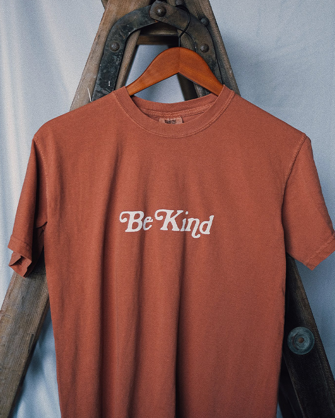 Be Kind Tiger Clay Unisex T-Shirt