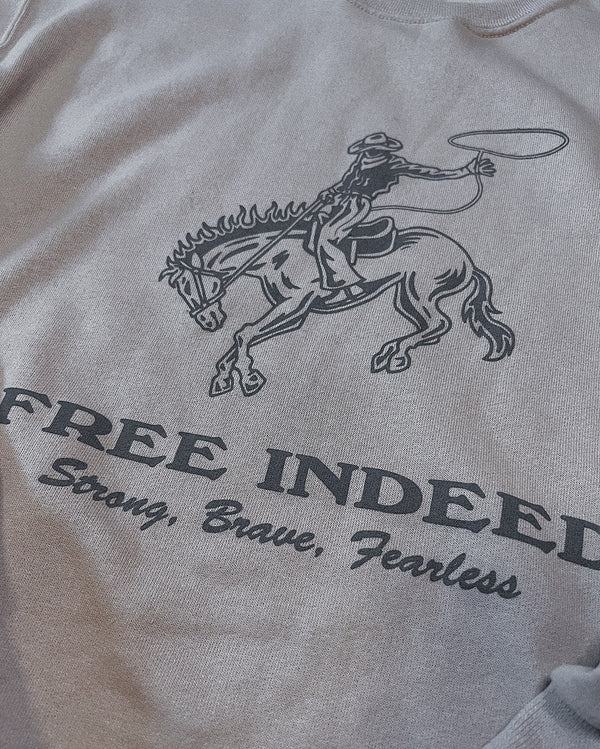 Free Indeed Pearl Unisex Crewneck Sweater