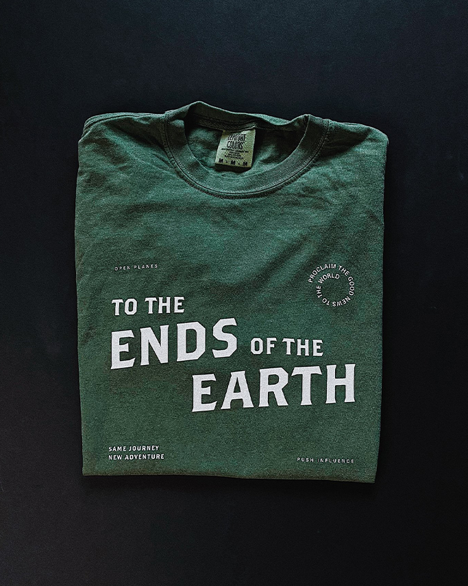 Ends of the Earth Pine Green Unisex T-Shirt
