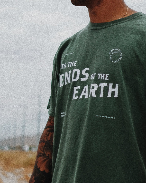 Ends of the Earth Pine Green Unisex T-Shirt