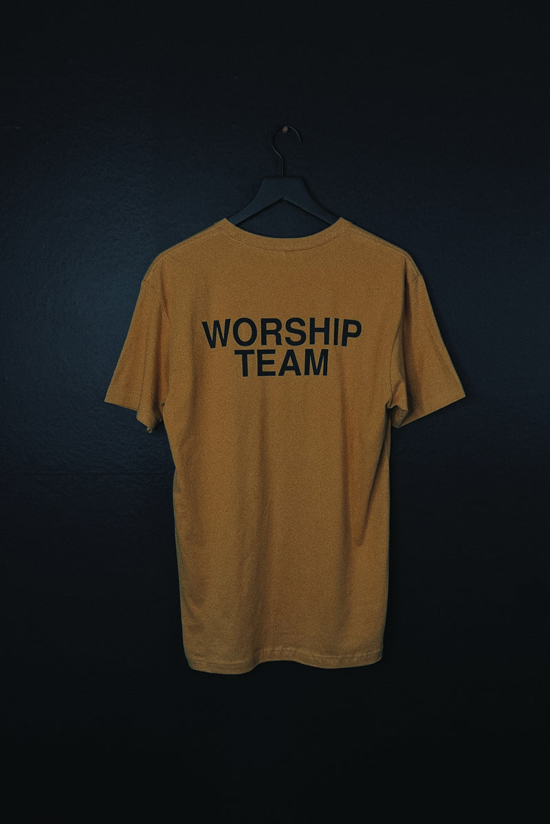 Worship Team Saffron Gold Unisex T-Shirt