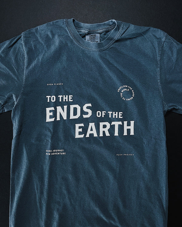 Ends of the Earth Dusk Blue Unisex T-Shirt