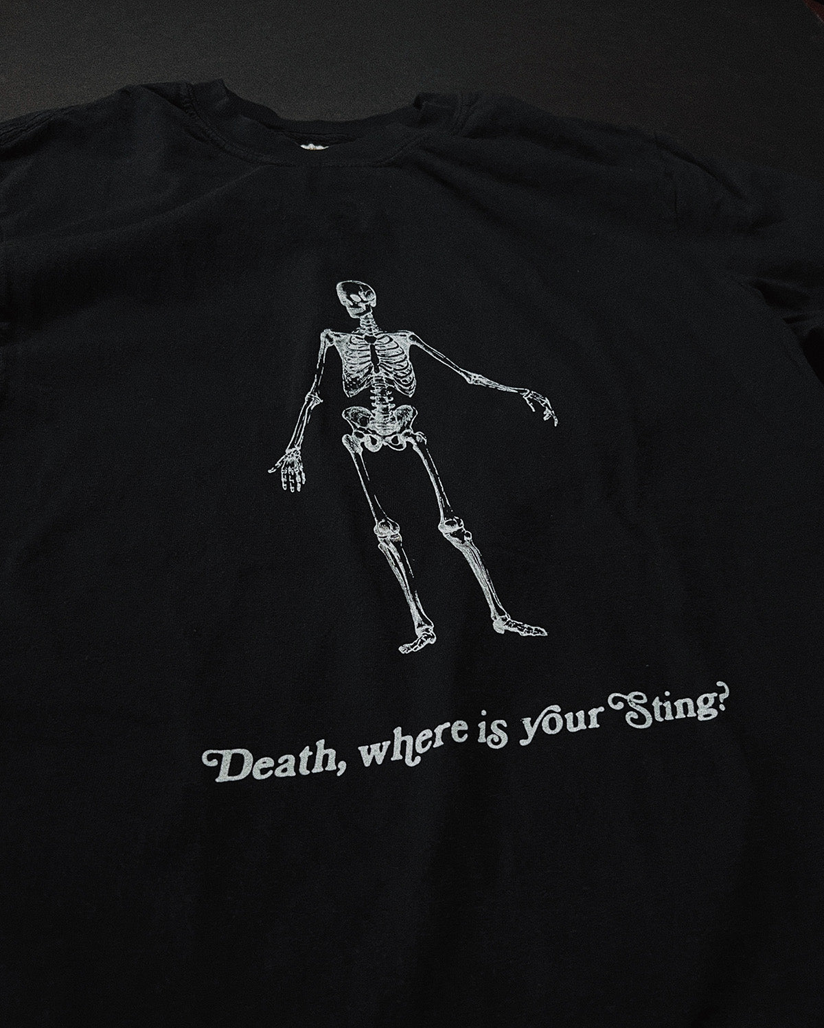 Death Where is Your Sting Black Unisex T-Shirt – Push Project