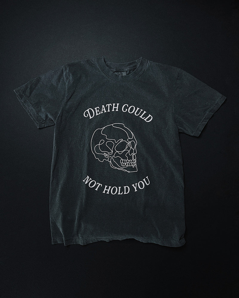 Death Could Not Hold You Onyx Grey Unisex T-Shirt