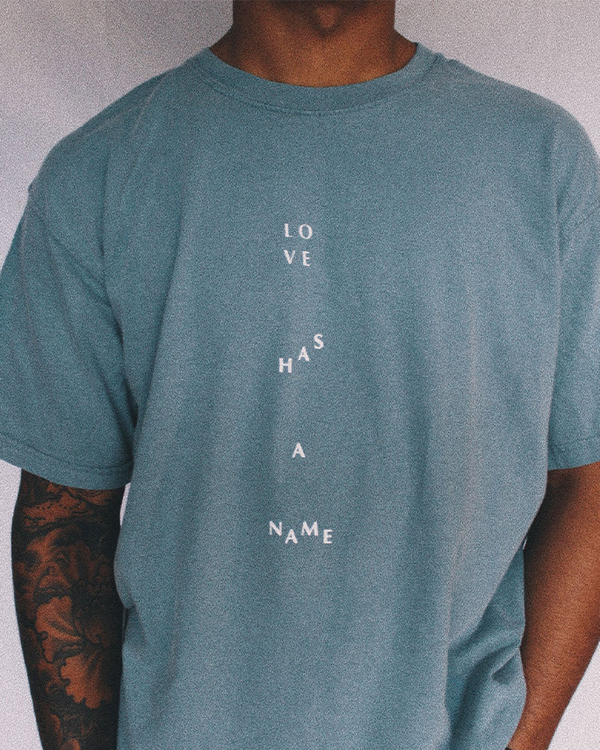 Love Has A Name Arctic Blue Unisex T-Shirt
