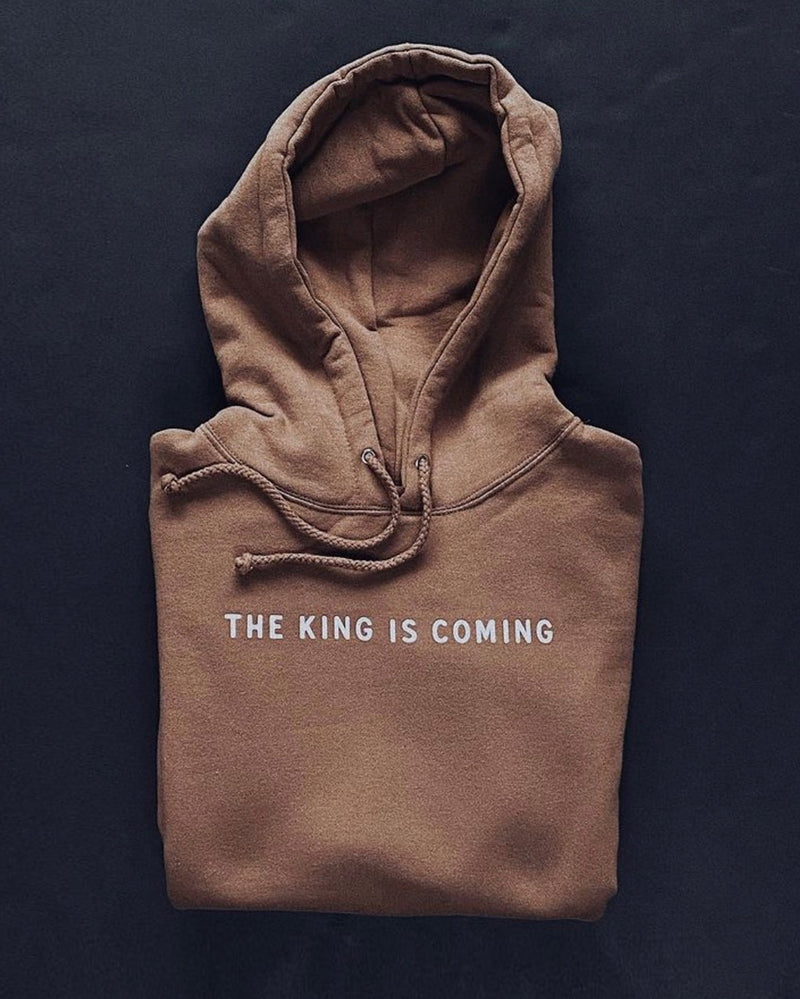 King is Coming Bronze Unisex Hoodie Sweater – Push Project